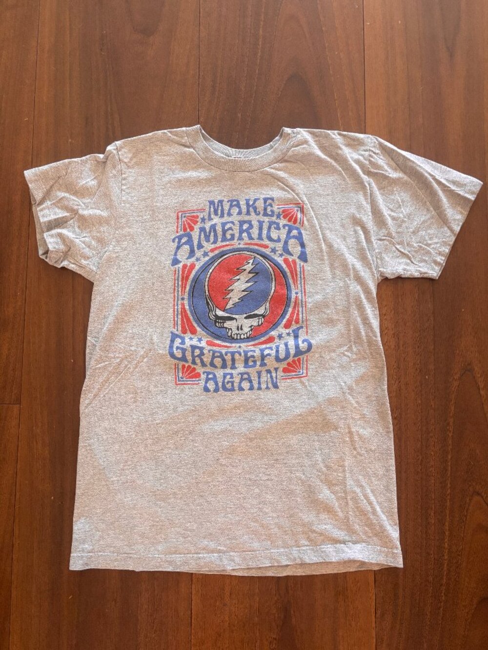 Grateful Dead Band Grey T-Shirt - Size XS